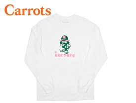 ☆CARROTS by Anwar Carrots【キャロッツ バイ アンワー・キャロッツ】SPROUT LONG SLEEVE WHITE ロングスリーブ ホワイト 19141 [メンズ レディース 帽子 ]