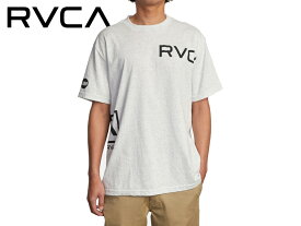 ☆RVCA【ルーカ】BRANDED T-SHIRT LIGHT GREY HEATHER ライトグレーヘザー Tシャツ 20289 [メンズ レディース スケボー ]