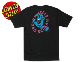 ☆SANTA CRUZ【サンタクルーズ】SCREAMING HAND SCREAM T-SHIRTS BLACK Tシャツ ブラック 20389 [半袖 SKATE SK8 スケボー SUPREME]10P30Nov14