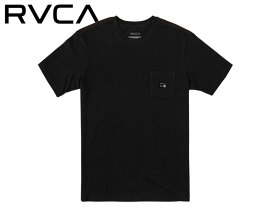☆RVCA【ルーカ】ANP POCKET T-SHIRT PIRATE BLACK ポケットTシャツ パイレーツブラック 19963 [メンズ レディース スケボー ]