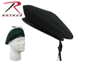 ☆ROTHCO【ロスコ】WOOL MONTY BERET BLACK ウール モンティーベレー ブラック 19872[メンズ レディース]