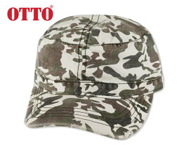 ☆OTTO【オットー】Camouflag Washed Cotton Work CAP CP-027 CAMO WHITE ワッシュドコットン ツウィル ミリタリー カモ　ホワイト系 ワークキャップ 13857　10P05Dec15