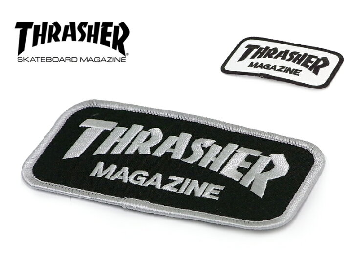 楽天市場 メール便対応 Thrasher スラッシャー Thrasher Logo Patches スラッシャー ロゴ パッチス 10p07nov15 ストリーム
