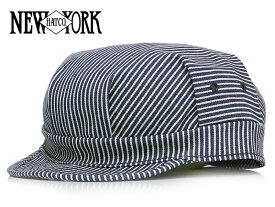 ☆NEWYORKHAT【ニューヨークハット】＃6254　HICKORY ENGINEER ヒッコリーエンジニア　ワークキャップ　11873 19441