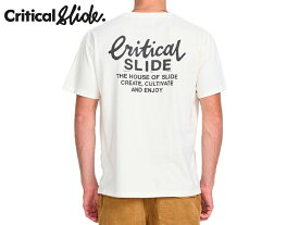 TCSS【ザクリティカルスライドソサイエティ】CREATOR TEE CRITICAL WHITE Tシャツ クリティカルホワイト 19531 [サーフィン メンズ レディース]