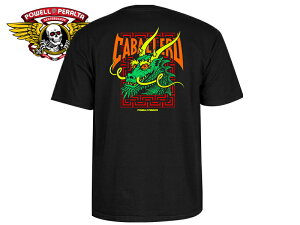 POWELL PERALTA �p�E�G���E�y�����^ Caballero Street Dragon T-Shirts BLACK �L���o���� �X�g���[�g�h���S�� T�V���c �u���b�N 17706 22668[���� SKATE SK8 �X�P�{�[]10P30Nov14