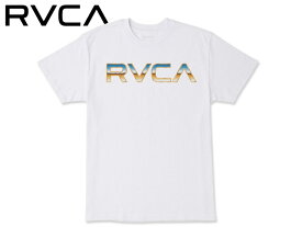 ☆RVCA【ルーカ】KROME T-SHIRT WHITE クローム ホワイト Tシャツ 19679 [メンズ レディース スケボー ]