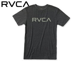 ☆RVCA【ルーカ】BIG RVCA T-SHIRT CHARCOAL チャコール Tシャツ 18864 [メンズ レディース スケボー ]