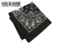 ☆【ハブアハンク】HAV-A-HANK Skulls&Flames BANDANA Skeletal Paisley GS スカル&フレーム バンダナ ス…