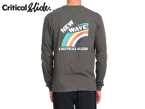 TCSS�y�U�N���e�B�J���X���C�h�\�T�C�G�e�B�zNEW WAVE LONG SLEEVE TEE CHARCOAL �����O�X���[�u�@T�V���c�@�`���R�[�� 19536 [�T�[�t�B�� �����Y ���f�B�[�X]