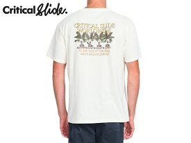 TCSS【ザクリティカルスライドソサイエティ】WORLDWIDE TEE CRITICAL WHITE Tシャツ クリティカルホワイト 19534 [サーフィン メンズ レディース]