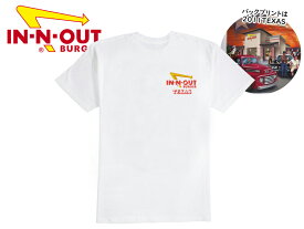 ☆IN-N-OUT BURGER 【イン・アウト・バーガー】2011 TEXAS T-SHIRT WHITE Tシャツ ホワイト 20649 [メンズ レディース カルフォルニア]