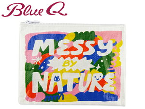 Blue Q u[L[ MESSY BY NATURE ZIPPER POUCH Wbp[|[` 20963 [σ|[` A5AJ 킢 ̓  v[g]