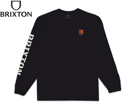 BRIXTON ブリクストン BUILDERS LONG SLEEVE T-SHIRTS BLACK ビルダーズ ロングスリーブTシャツ ブラック 21159[メンズ レディース]
