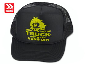 TRUCK BRAND トラックブランド DRY #Y22 メッシュキャップ キャッシュ ブラック 21193 [アメカジ 帽子 メンズ レディース]