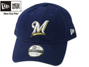 NEWERA �j���[�G�� 9TWENTY MLB CORE CLASSIC MILWAUKEE BREWERS NAVY �~���E�H�[�L�[�E�u�����[�Y �l�C�r�[ 21352 [�����Y ���f�B�[�X]