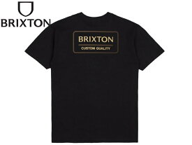 ☆BRIXTON【ブリクストン】PALMER PROPER T-SHIRTS Black/Straw/Dark Earth パルマー Tシャツ ブラック/ストロー/ダークアース 21036 [SKATE SK8 スケボー スケーター]P23Jan16