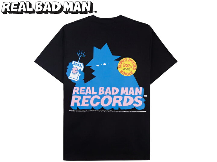 楽天市場】REAL BAD MAN リアルバッドマン RBM RECORDS SS T-SHIRTS 