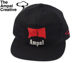 The Ampal Creative アンパルクリエイティブ Scorched Trucker Cap Black メッシュキャップ ブラック [カルフォルニ スナップバック]　21342