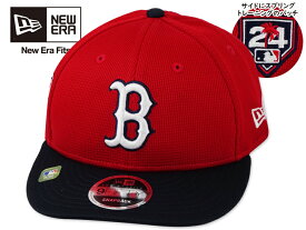NEWERA ニューエラ 9FIFTY LOW PROFILE MLB24 SPRING TRAINING CAP BOSTON REDSOX RED/NAVY スプリング トレーニング ボストンレッドソックス キャップ レッド/ネイビー メジャーリーグ 21512