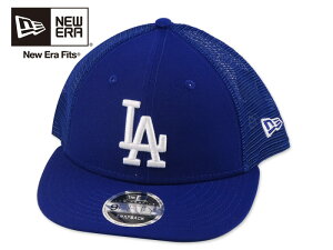 NEWERA �j���[�G�� 9FIFTY LOW PROFILE POLY TRUCKER CAP LOS ANGELES DODGERS ROYAL ���b�V���L���b�v ���T���[���X �h�W���[�X ���C���� ���W���[���[�O 22898