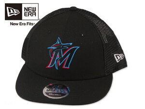 NEWERA �j���[�G�� 9FIFTY LOW PROFILE POLY TRUCKER CAP BLACK 950 �}�C�A�~ �}�[�����Y ���b�V���L���b�v �u���b�N 22898 [�����Y ���f�B�[�X]
