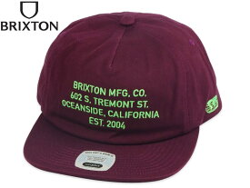 BRIXTON ブリクストン UNION II NETPLUS MP SNAPBACK PORT キャップ ポート 22342 [ストラップバック メンズ レディース BB CAP]