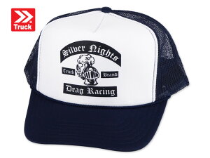TRUCK BRAND �g���b�N�u�����h SILVER #UX15 WHITE/NAVY ���b�V���L���b�v �z���C�g/�l�C�r�[ 18618 22925[SNAPBACK �X�i�b�v�o�b�N �A���J�W �X�q �����Y ���f�B�[�X]�@10P05Dec15