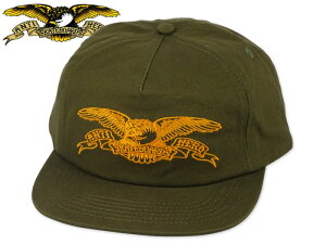 ANTIHERO �A���^�C�q�[���[ BASIC EAGLE SNAPBACK BROWN/ORANGE �L���b�v �u���E��/�I�����W 22873 [�����Y ���f�B�[�X]