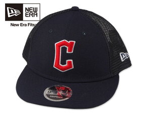 NEWERA �j���[�G�� 9FIFTY LOW PROFILE POLY TRUCKER CAP CLEVELAND GUARDIANS NAVY ���b�V���L���b�v �N���[�u�����h �K�[�f�B�A���Y �l�C�r�[ ���W���[���[�O 22898