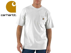 CARHARTT �J�[�n�[�g K87 LOOSE FIT HEAVYWEIGHT POCKET T-SHIRT WHITE �w�r�[�E�F�C�g �|�P�b�g T�V���c �z���C�g�@22310 [�A���J�W �X�q �����Y ���f�B�[�X]10P05Oct15