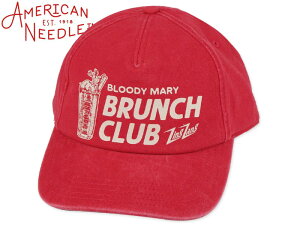 AMERICAN NEEDLE �A�����J���j�[�h�� ZINGZANG BLOODY MARY MIX WALKER CAP PIGMENT RED �u���b�f�B�E�}���[ �L���b�v �s�O�����g���b�h 22375 [�����Y ���f�B�[�X]