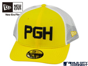 NEWERA �j���[�G�� 9SEVENTY CITY CONNECT PITTSBURGH PIRATES 22 MESH CAP YELLOW 970 �s�b�c�o�[�O �p�C���[�c �C�G���[ ���b�V���L���b�v 22334 [�����Y ���f�B�[�X]