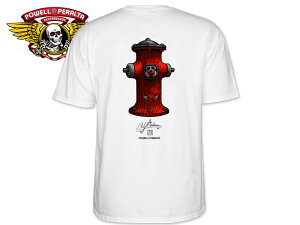 POWELL PERALTA �p�E�G���E�y�����^ ANDY ANDERSON HYDRANT 2 T-SHIRTS WHITE �A���f�B�A���_�[�\�� �n�C�h�����g T�V���c �z���C�g 22662 [�����Y ���f�B�[�X �X�P�{�[ �X�P�[�g�{�[�h]