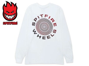 SPITFIRE �X�s�b�g�t�@�C���[ SWIRLED CLASSIC FADE FILL LONG SLEEVE WHITE �����O�X���[�u �z���C�g 22427 [SKATE SK8 �X�P�{�[]