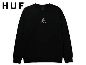 HUF �n�t SET TRIPLE TRIANGLE CREWNECK BLACK �g���C�A���O�� �X�E�F�b�g �u���b�N 22544 [�X�P�{�[ �X�P�[�g�{�[�h �����Y ���f�B�[�X]