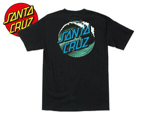 ��SANTA CRUZ�y�T���^�N���[�Y�zWave Dot S/S T-Shirt BLACK T�V���c �u���b�N 19560 [���� SKATE SK8 �X�P�{�[ ]10P30Nov14