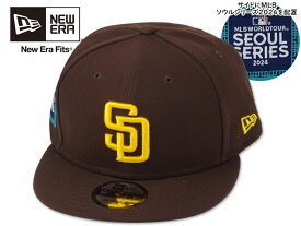 NEWERA ニューエラ 9FIFTY SANDIEGO PADRES 950 MLB SEOUL SERIES BROWN サンディエゴ パドレス ソウルシリーズ ブラウン 21742 [メジャーリーグ 大リーグ MAJORLEAGUE メンズ レディース]