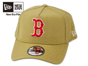 NEWERA �j���[�G�� 9FORTY MLB LOGO ESSENTIAL BOSTON RED SOX CAP KHAKI �{�X�g�� ���b�h�\�b�N�X �J�[�L 21950