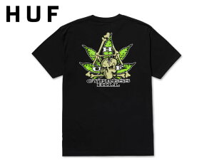 HUF×CYPRESS HILL �n�t×�T�C�v���X�E�q�� TRIANGLE T-SHIRTS BLACK �g���C�A���O�� �u���b�N 21843 [�X�P�{�[ �X�P�[�g�{�[�h �����Y ���f�B�[�X]
