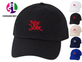 STANDARD HAT LABO スタンダードハットラボ NEWYORK MAG DOUBLE LOGO CAP ニューヨーク マグ ダブルロゴ キャップ 21602 [メンズ レディース NEWHATTAN]