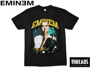THREADS ON DEMAND �X���b�h�I���f�}���h SLIM SHADY RAP GOD T-SHIRTS BLACK �G�~�l�� T�V���c �u���b�N 21898�@22136�@23008