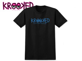 KROOKED クルキッド EYES T-SHIRTS BLACK Tシャツ ブラック 21662[GONZ ゴンズ スケボー クルックド] 10P05Sep15