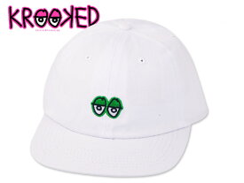 KROOKED クルキッド EYES SNAPBACK WHITE アイズ スナップバック ホワイト 21673 [GONZ ゴンズ スケボー クルックド ] 10P05Sep15