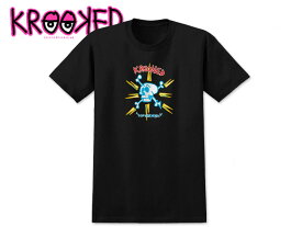 KROOKED クルキッド STYLE T-SHIRTS BLACK Tシャツ ブラック 21664[GONZ ゴンズ スケボー クルックド] 10P05Sep15