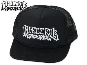 INFECTIOUS GROOVES�E�C���t�F�N�V���X�O���[���X OG FLIP UP MESH CAP BLACK/WHITE �t���b�v�A�b�v ���b�V���L���b�v �u���b�N/�z���C�g 21881