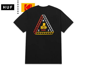 HUF×KODAK �n�t×�R�_�b�N TRIPLE FILM T-SHIRTS BLACK �g���v���t�B���� T�V���c �u���b�N 22087[�����Y ���f�B�[�X]