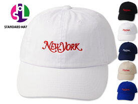 STANDARD HAT LABO スタンダードハットラボ NEWYORK MAG LOGO CAP ニューヨーク マグ ロゴ キャップ 21601 [メンズ レディース NEWHATTAN]