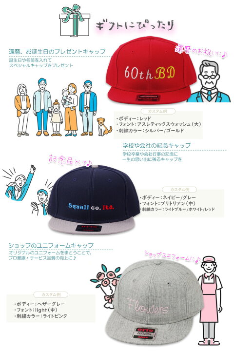 楽天市場】オリジナル刺繍カスタムキャップ OTTO オットーボディ125 