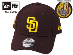 NEWERA �j���[�G�� 9FORTY PETCO PARK 20TH SANDIEGO PADRES 940 BROWN �T���f�B�G�S �p�h���X �u���E�� 21915 [���W���[���[�O �僊�[�O MAJORLEAGUE �����Y ���f�B�[�X]